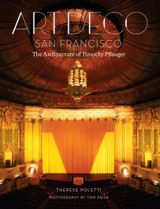 Art Deco SF Cover Art Book cover, Castro Theatre interior, (c) Tom Paiva Photography