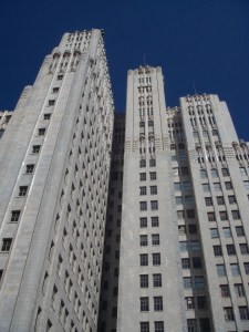 Telephone Building from SFMoMA Rooftop Garden